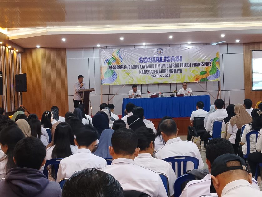 Pemkab Murung Raya Sosialisasikan Penerapan BLUD di 17 Puskesmas