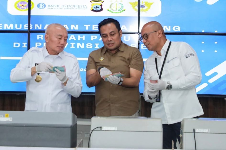Gubernur Muhidin Ingatkan Masyarakat Terapkan 3D Cegah Uang Palsu