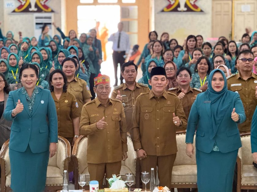 Bupati Heriyus Buka Rakerda TP-PKK Murung Raya 2026, Perkuat Sinergi dan Percepatan Penurunan Stunting