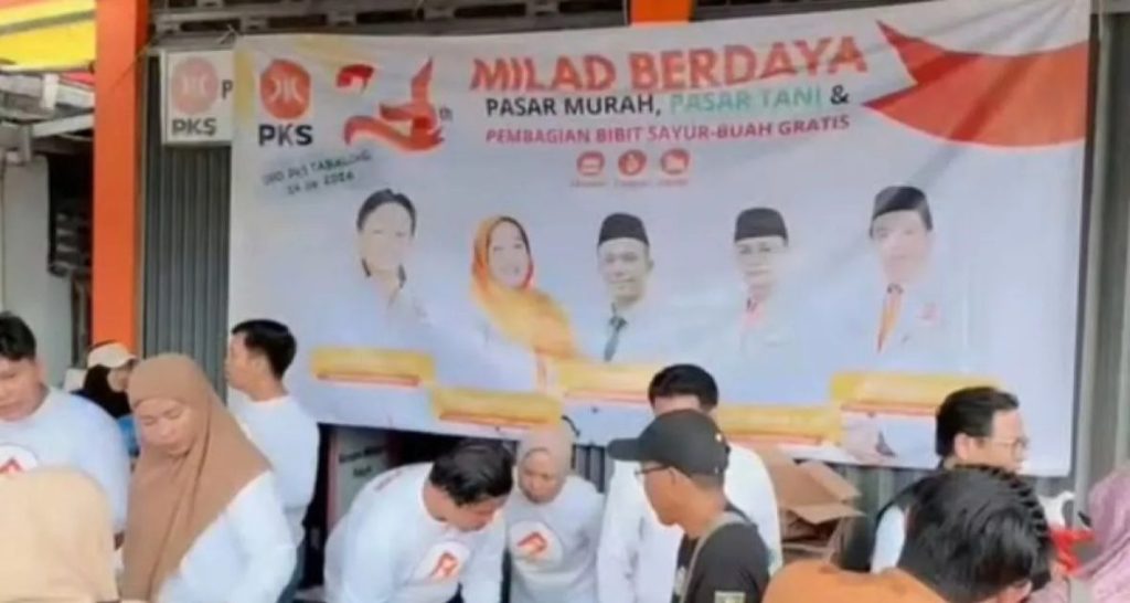 Reses Firman di Tabalong Dimeriahkan Pasar Tani