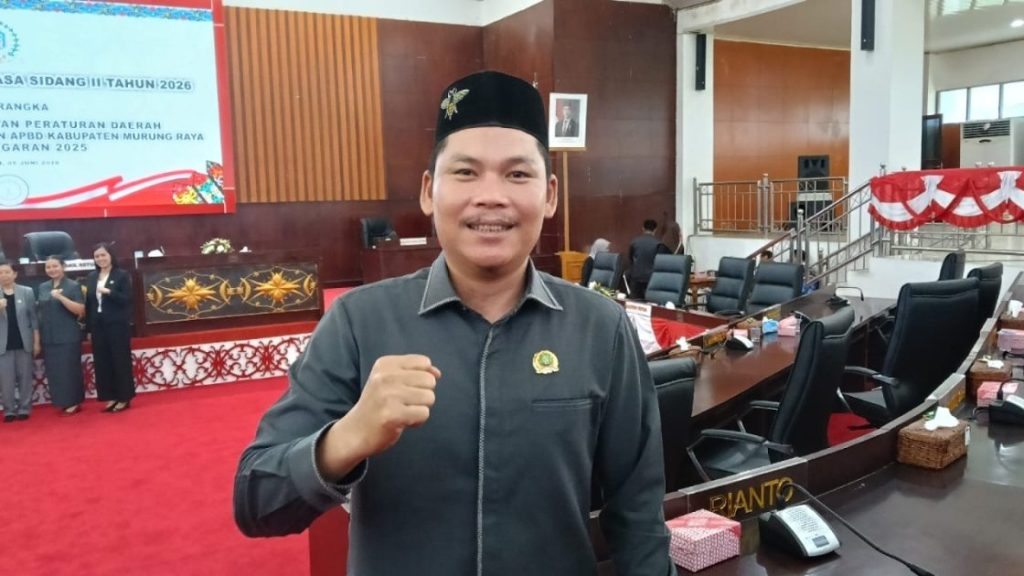 Mahyono Tegaskan DPRD Kawal Transparansi Pertanggungjawaban APBD Murung Raya 2025