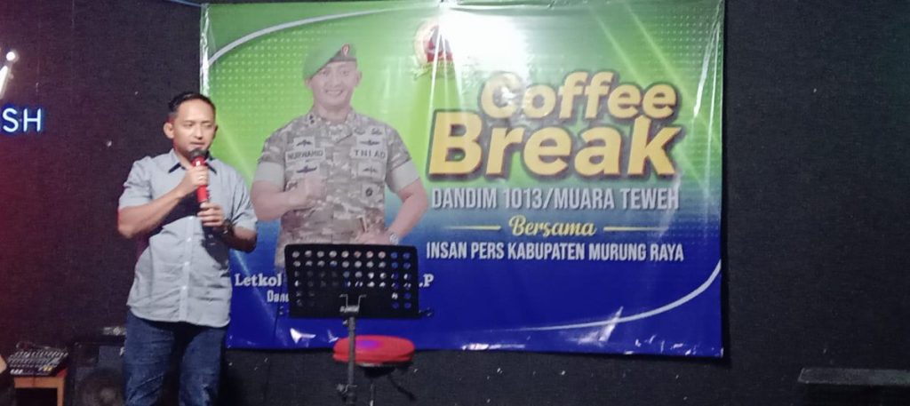 Dandim 1013/Muara Teweh Perkuat Sinergi dengan Insan Pers Murung Raya