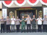 Wakapolres Bartim Sambut Kunjungan Danbrigif TP 40 dan Danyonif 924