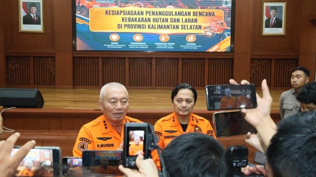 Hadapi Musim Kemarau, Pemprov Kalsel Perkuat Antisipasi Karhutla