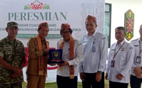 Dukung Keselamatan Penerbangan Pemkab Barut Sambut Baik Radar BMKG