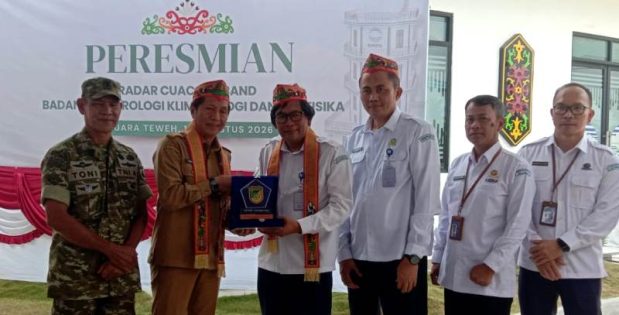 Dukung Keselamatan Penerbangan Pemkab Barut Sambut Baik Radar BMKG