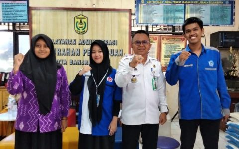 Dukung Program Disdikbud Kalsel, Kelurahan Pelambuan Sambut Hangat Siswa/Mahasiswa Magang (PKL)