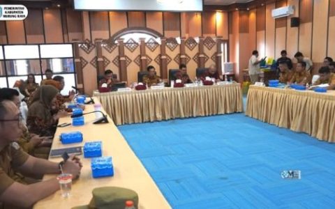 Pj Sekda Murung Raya Buka Sosialisasi Perbup PJPK 2026–2030