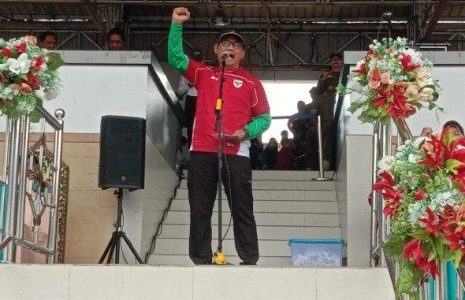 Senam Massal dan Futsal Merdeka Awali Perayaan HUT Barito Utara