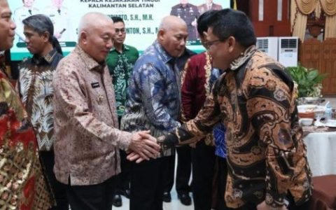 Pisah Sambut Kajati, Muhidin Tekankan Pentingnya Sinergi