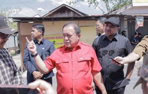 Jalan Veteran KM 5,5 Dikebut Jelang Dibuka