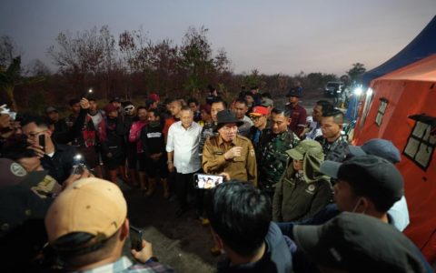 Hutan Lindung Liang Anggang Terus Dibasahi untuk Cegah Karhutla