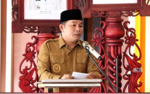 Kabut Asap Karhutla Selimuti Murung Raya, Wabup Rahmanto Imbau Warga Wajib Masker