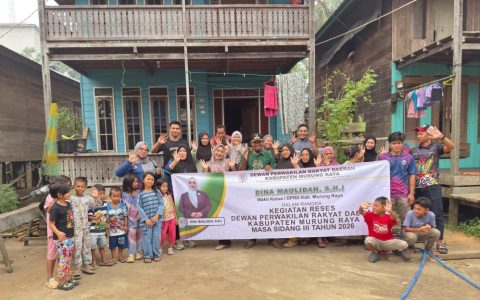 Wakil Ketua I DPRD Murung Raya Gelar Reses di Desa Maruwei. Warga Usul Perbaikan SDN 1 dan Sarana Olahraga