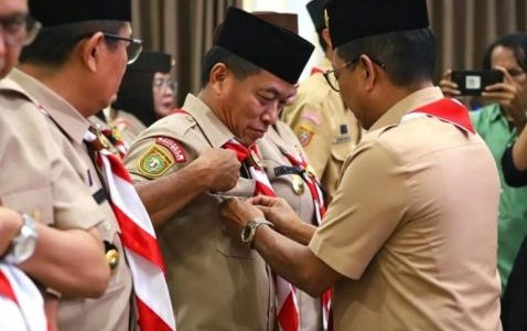 Rumiadi Dilantik sebagai Ketua Kwarcab Pramuka Murung Raya 2025–2030