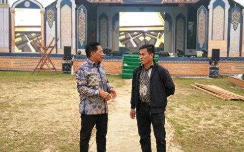 Bupati Heriyus Pastikan Panggung Utama MTQ XI Siap Digunakan