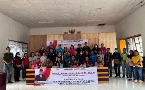Bebie Serap Aspirasi Warga Kecamatan Tanah Siang melalui Reses Masa Sidang III