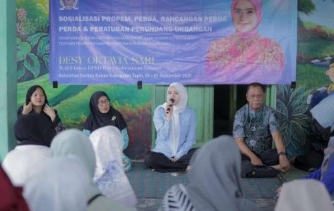 Desy Ajak Warga Tapin Jadi Pelindung Perempuan dan Anak