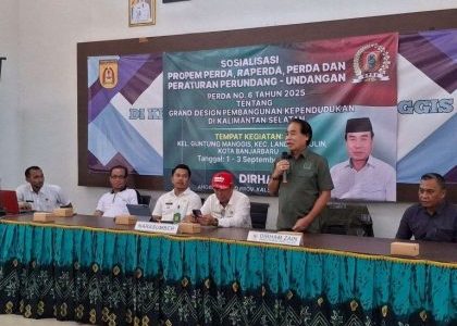GDPK Jadi Kompas Menata Masa Depan Penduduk Kalimantan Selatan