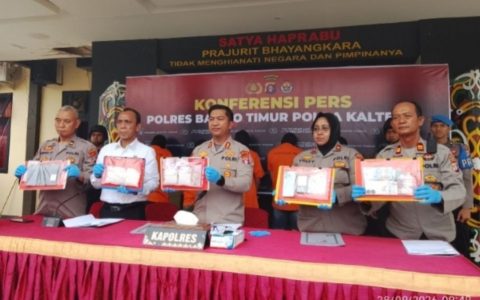 Setengah Kilogram Sabu dan Ekstasi Digagalkan Polisi