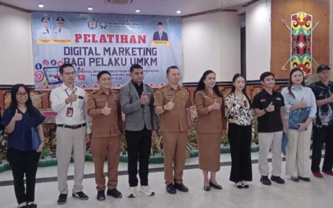 Pelatihan Digital Marketing, Pemkab Murung Raya Dorong UMKM Perluas Pasar