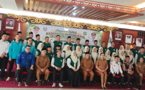 Rahmanto Lepas Kafilah FSQ Murung Raya, Targetkan Prestasi hingga Tingkat Nasional