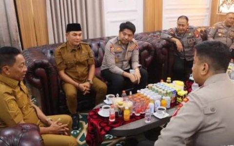 Pemkab dan Polres Murung Raya Perkuat Sinergi, Bahas Kamtibmas Hingga Kerusakan Jalan, dan Karhutla