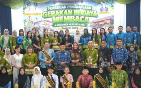 Pemkab Murung Raya Kukuhkan Duta Baca 2026, Dorong Budaya Literasi Pelajar